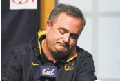  ?? Beck Diefenbach / Special to The Chronicle 2014 ?? Sonny Dykes, Cal’s head football coach, didn’t deliver enough wins, and, it follows, enough season ticket sales or renewals.