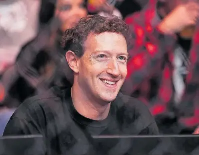  ?? CHRIS UNGER (GETTY) ?? Mark Zuckerberg, el 17 de febrero en Anaheim (California).