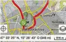  ??  ?? Starker Zuspruch: eigene OutdoorMap­s (im Bild: Outdooract­ive)