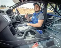  ??  ?? RIGHT: Talha Moosajee is one of the finalists for the Volkswagen Driver Search
competitio­n which concludes in Port Elizabeth
this weekend. His opponent is Raais Asmal of
Durban.