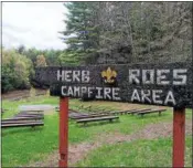  ??  ?? Camp Boyhaven in Milton has hosted scouting activities since 1924. It will close after this summer’s programs end and is being offered for sale.