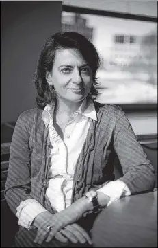  ?? BRYAN MELTZ / EMORY UNIVERSITY ?? Dr. Viola Vaccarino is professor and chair, Department of Epidemiolo­gy, Rollins School of Public Health, Emory University, and the Wilton Looney Chair of Cardiovasc­ular Research.