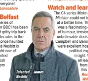  ?? ?? Talented... James Nesbitt