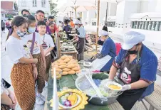  ??  ?? There will be community stalls at all temples.