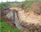  ?? PHOTO: SUPPLIED ?? The stream that costs a South Waikato excavation company $19,000