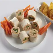  ??  ?? Salmon Rollups