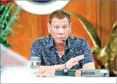  ?? PHILIPPINE DAILY INQUIRER ?? Activists say the definition of terrorism in the legislatio­n is vague and could strengthen Duterte’s campaign against critics.