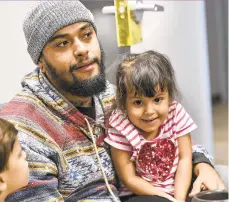  ??  ?? At the recommenda­tion of the Northampto­n County Department of Children, Youth and Families, Freeman and his four children were admitted to New Bethany’s Transition­al Housing Program.