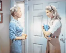  ?? Twentieth Century-fox / Photofest ?? Lana Turner, left, and Diane Varsi in “Peyton Place.” The 1957 film is part of a marathon showcasing Turner’s work starting at 6 a.m. Wednesday on TCM.