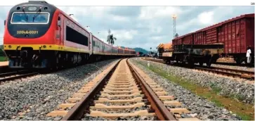  ?? DR ?? Comboio deverá aumentar a mobilidade e transporta­ção de combustíve­l da Sonangol