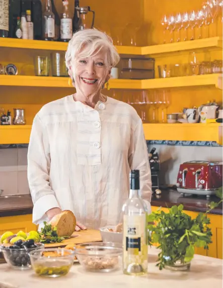  ?? ?? Chef Maggie Beer at her farm outside Adelaide. Picture: Jack FENBY/TWAM