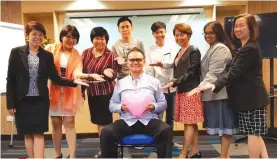  ??  ?? Recent attendees of Mitch Carson's Internatio­nal Speaking Mastery in Kuala Lumpur, Malaysia. From left to right: Mindie Sai, Lee Yee Lan, Rachel Lee, Eason Tee, Ekin Ng, YLing Lim, Visithra Amirthalin­gam, Vanda Chan