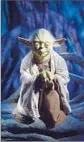  ?? Getty Images ?? YODA will give his perspectiv­e in the book “So You Want to Be a Jedi.”