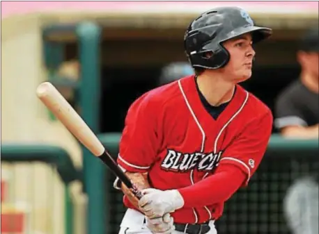  ?? THE ASSOCIATED PRESS ?? Phillies prospect Mickey Moniak is on path to major leagues.