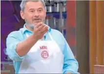  ?? RTVE ?? El presentado­r y cómico en ‘Masterchef Celebrity’.