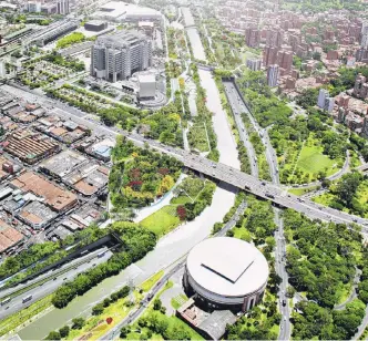  ?? CORTESÍA ALCALDÍA DE MEDELLÍN ?? Renovación urbana hacia adentro y más proyectos verdes hacen parte de las metas de la ciudad.