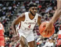  ?? Don Juan Moore/getty Images / Getty Images ?? Patrick Williams averaged 9.2 points and four rebounds as a freshman at Florida State, but he could still be a lottery pick.