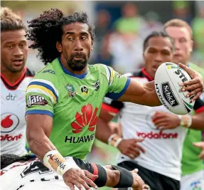  ??  ?? Sia Soliola was strong for Canberra.