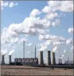  ?? SIPHIWE SIBEKO ?? COOLING towers of Matla Power Station, a coal-fired power plant operated by Eskom in Mpumalanga. Eskom last week reintroduc­ed load shedding, threating the rand’s stability. I Reuters