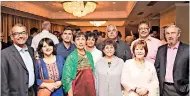  ??  ?? Front row (from left): Canadian MP Chandrakan­th Arya, Sangeetha Arya, Mahbanu Ratansi, Canadian MP Yasmin Ratansi, Canadian MP Irene Matthyssen and Cornelius Matthyssen. Back row (from left): Altair Head of Sales and Marketing Jay Dias, Shanika Moraes, Altair Director Pradeep Moraes and Ganesan Sugumar, a member of the Canadian delegation