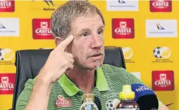  ?? / LEE WARREN/GALLO ?? Bafana Bafana coach Stuart Baxter.