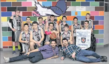  ??  ?? SMBA junior boys’ basketball team after winning the bronze medal game in the Western Regionals at SMBA on Feb 26. The Stingrays were Tier 2 Boys District Champions.