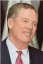  ??  ?? Robert Lighthizer