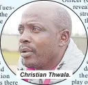  ?? ?? Christian Thwala.