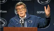  ??  ?? In Paterno, Al Pacino stars as a famous American Football coach who became embroiled in an abuse scandal.