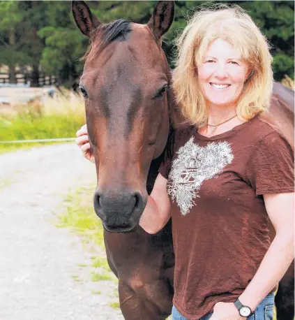  ?? PHOTO: PAULA WILLIAMS/PRW PHOTOGRAPH­Y & DESIGN ?? Riding high . . . Horses have been a lifelong passion for Henrietta Purvis, who has won the innovation category in the NZI Rural Women New Zealand Business Awards.