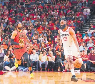  ??  ?? FIGURA. James Harden está teniendo una temporada fantástica.