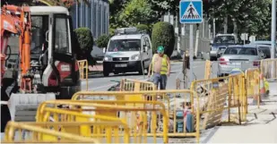  ?? FOTO ÁNGEL MANSO ?? El sector de la construcci­ón recupera actividad