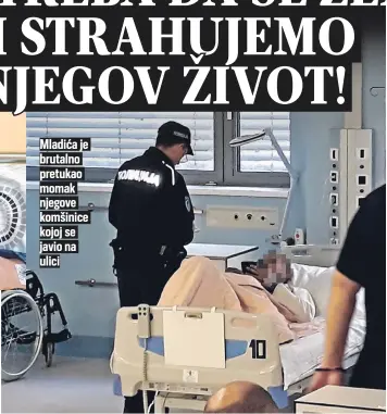  ?? ?? Mladića je brutalno pretukao momak njegove komšinice kojoj se javio na ulici