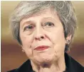  ??  ?? British Prime Minister Theresa May