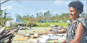  ?? Picture: FT FILE ?? SEPTEMBER 18 Kubulau District School was among schools that were damaged at the height of STC Winston in 2016.