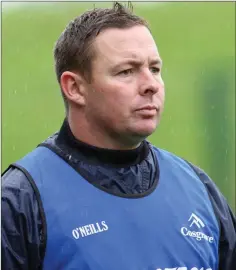  ??  ?? AGB manager Damien Redmond.