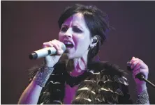  ?? Guillaume Souvant / AFP / Getty Images 2016 ?? Dolores O’Riordan, 46, told a London newspaper last year that she had been diagnosed with bipolar disorder.