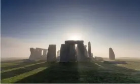  ??  ?? The uprights and lintels of Stonehenge were locked together by means of a joint more commonly used in woodwork – the mortise and tenon. Photograph: Christophe­r Ison/English Heritag /PA