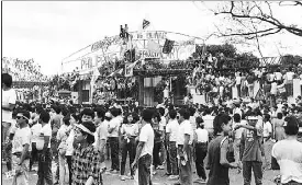 Edsa Photo Exhibit At Ayala Malls Up Town Center Pressreader
