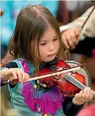  ??  ?? Are music lessons for children worth the investment?