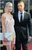  ?? Picture: GALLO IMAGES ?? LOVE AND HISSES: Reeva Steenkamp and Oscar Pistorius