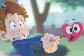  ?? RINGLING COLLEGE OF ART AND DESIGN ?? The animated short film In a Heartbeat “should be applauded for representi­ng the world we live in.”