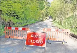  ?? ?? Delays Branshogle Bridge repairs now due for competion in late June