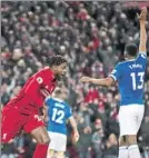  ?? FOTO: GYI ?? Origi celebra junto a Yerry Mina