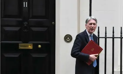  ??  ?? Philip Hammond, the UK’s chancellor of the exchequer. ‘Mr Hammond’s pitch may be too good to be believed.’ Photograph: James Veysey/Rex/ Shuttersto­ck