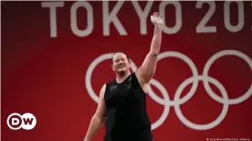  ??  ?? New Zealand weightlift­er Laurel Hubbard broke down barriers at the Tokyo Olympics