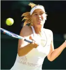  ?? (Reuters) ?? MARIA SHARAPOVA became the first Russian female tennis player to top the singles rankings in 2005, and last held the No. 1 ranking for a fifth time in 2012.