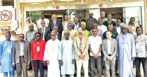  ?? ?? Delegates at the 8th council meeting of the Ministers of Pan African Agency of the Great Green Wall ( PAGGW ) in Abuja