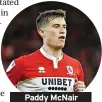  ?? ?? Paddy McNair