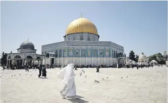  ?? ?? Mezquita Al-Aqsa, ubicada en la Ciudad Vieja, Jerusalén. (EFE)
